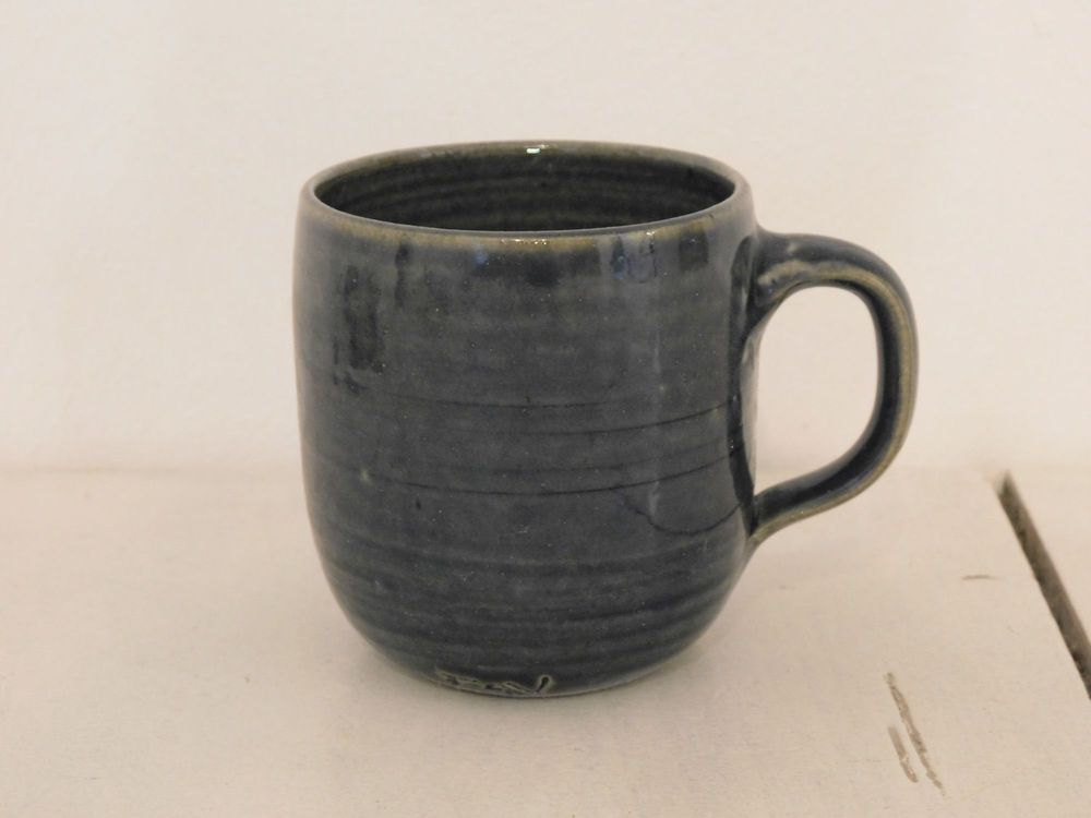 Blue-Grey Tea Mug