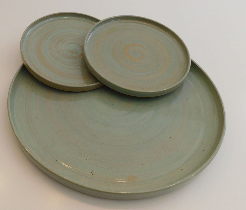 Green Plate Set