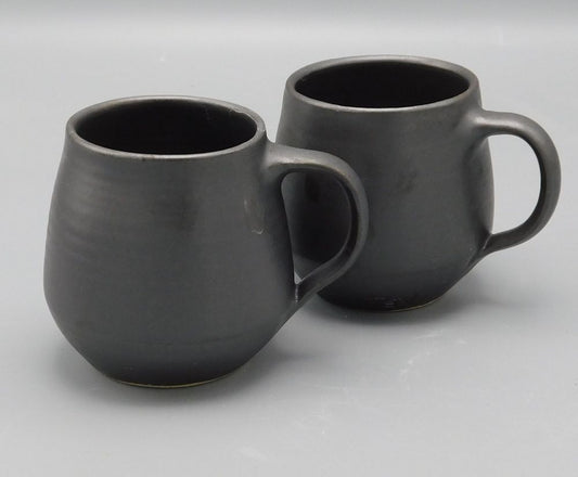 Matte Black Tea Cup